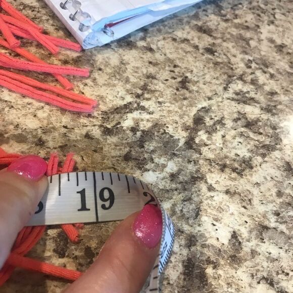 Justice Peach Summer Shirt Size 16 - Picture 11 of 12